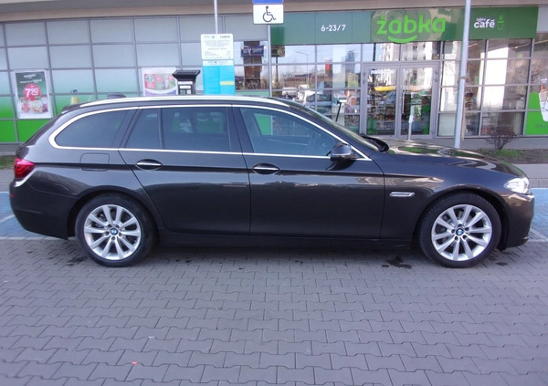 BMW Seria 5 cena 49550 przebieg: 224000, rok produkcji 2014 z Warszawa małe 301